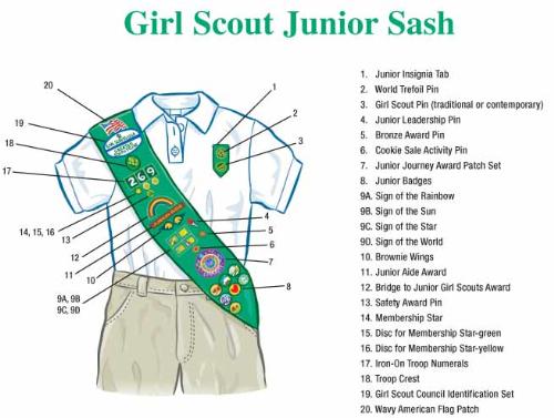 Girl Scout Junior Aide Patch