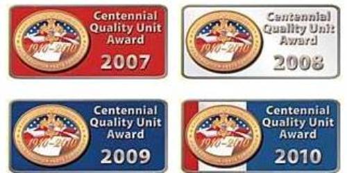 Centennial Quality Unit 2010 Patch