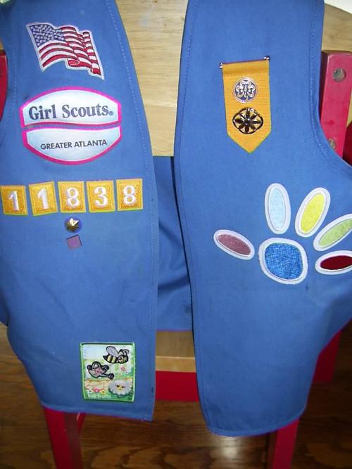 Daisy Patch Placement Girl Scouts