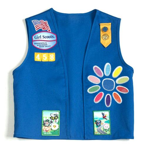 Patch Placement Girl Scouts