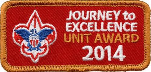 We earned Journey to Excellence award for 2014